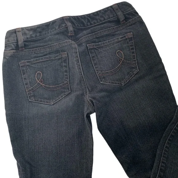 LOFT Original Bootcut Faded Black Jeans - Picture 3 of 9